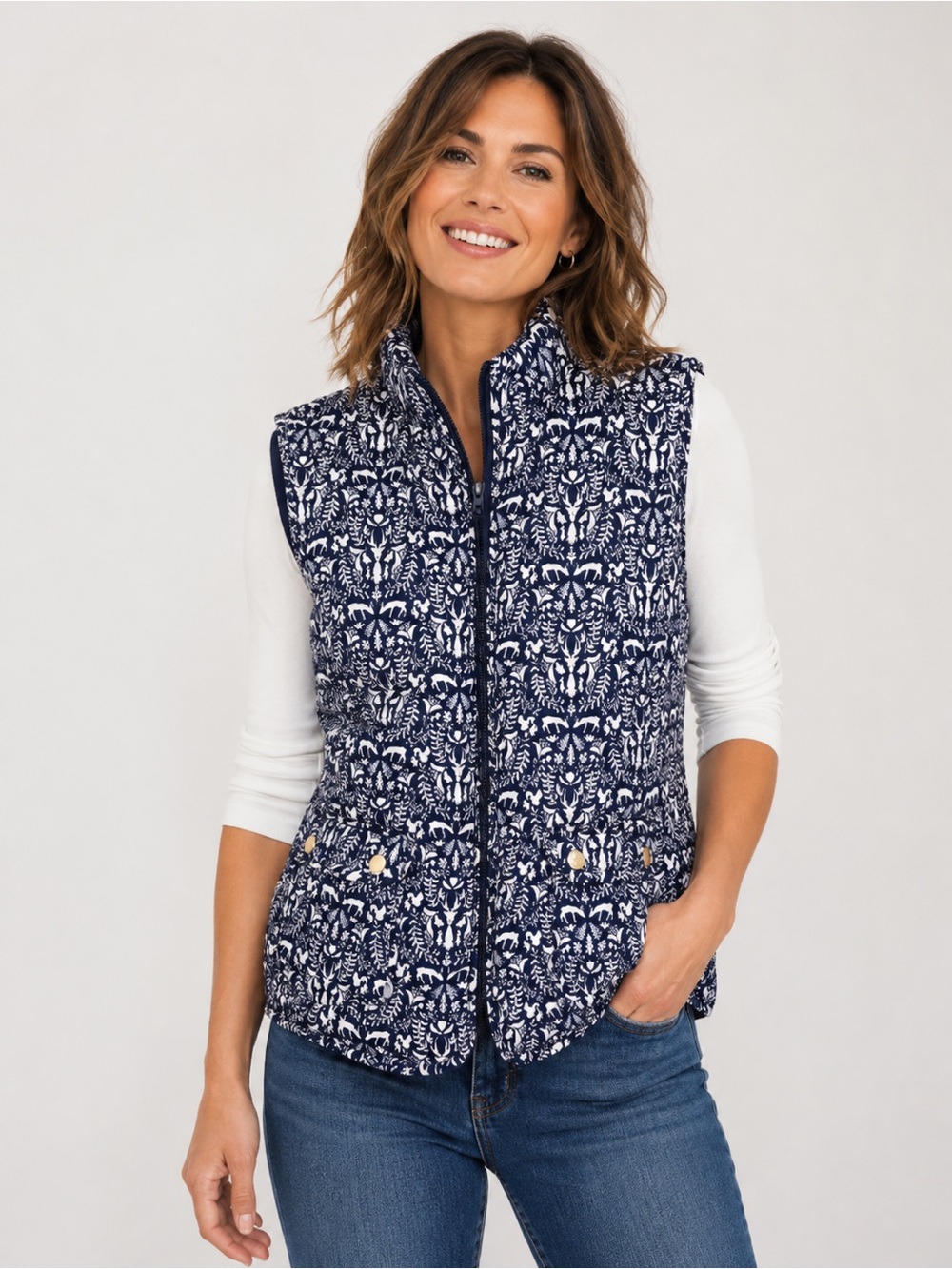 NWT St John’s Bay puffer vest